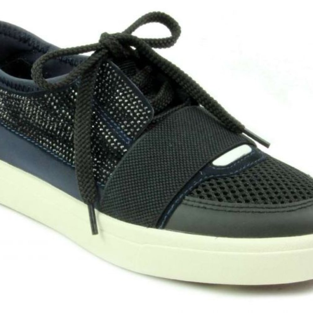Marmi Color block lace-up sneaker.